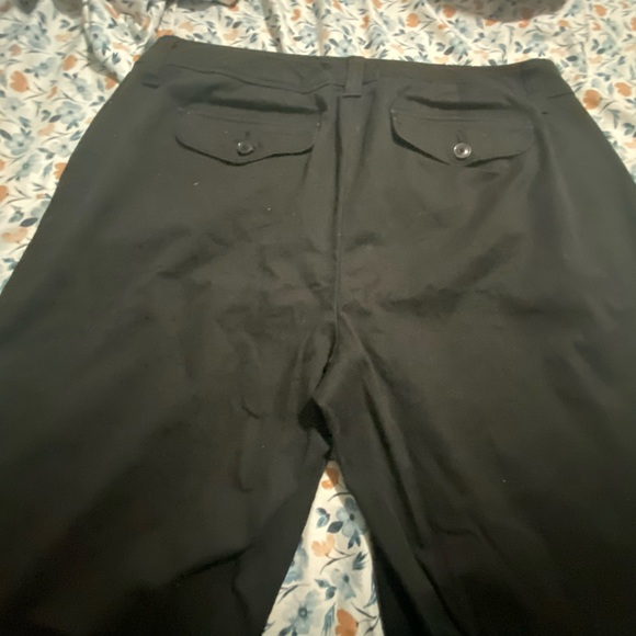 WOMENS black plus size pants - Picture 3 of 5